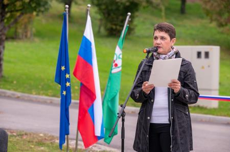 Otvoritev kanalizacije in vodovoda Vavpča vas Trata 4, foto Uroš Novina